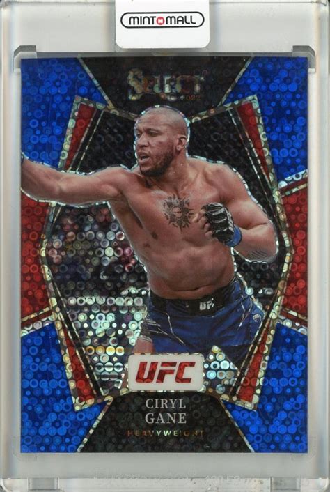 ミントモール MINT 池袋店 2022 Panini Select UFC Prizms Ciryl Gane Blue Disco