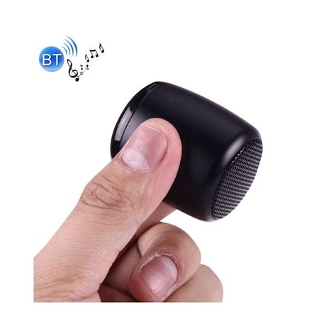 Wewoo Mini Enceinte Bluetooth Noir Mini Haut Parleur Bluetooth Appel