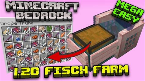 1 20 FISCH FARM TUTORIAL In Minecraft Bedrock Deutsch DaedalCraft