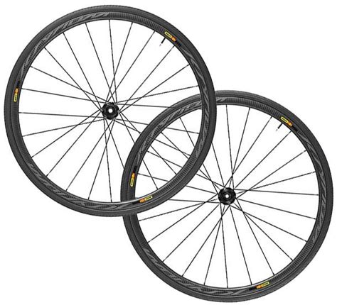 Mavic Ksyrium Pro Carbon Sl Tubular Disc Road Wheelset Pair