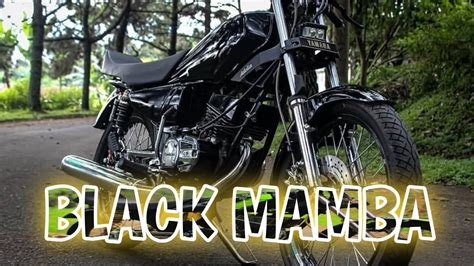 Rx King Modif Warna Hitam Memang Kekar Youtube