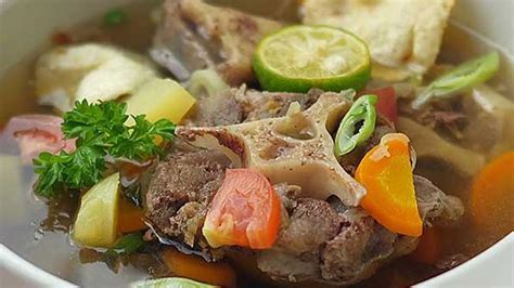 Resep Dan Cara Masak Sop Buntut