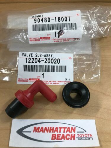 New Genuine Toyota Pcv Valve Grommet L Mzfe Camry