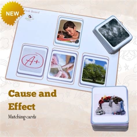 Cause And Effect Matching Cards Teaching And Support Strategies Speech Therapy Reading