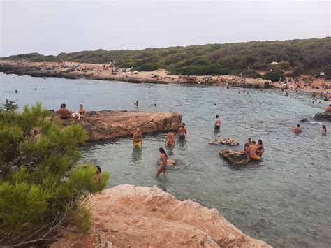 Salento Strände Spiaggia di Porto Selvaggio Porto Selvaggio Nardò