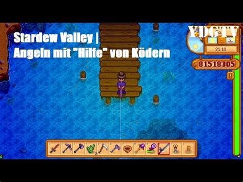 Let S Play Stardew Valley Angeln Mit Hilfe Von K Dern