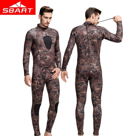 Sbart Professional 3mm Neoprene Scuba Wetsuit For Women Men Snorkeling