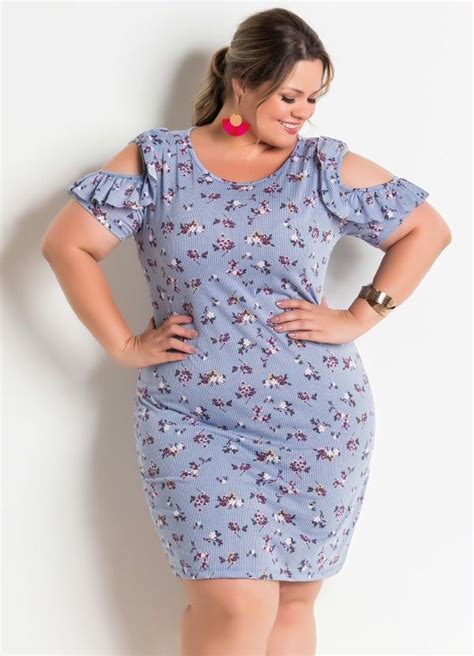 Plus Size Feminino Marguerite