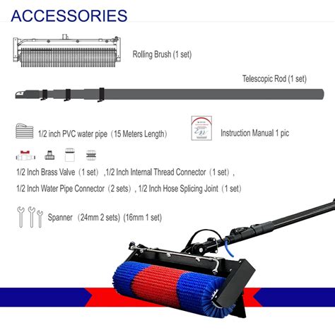 Electric Solar Panel Rolling Brush Roller Brush For Solar Panels Buy