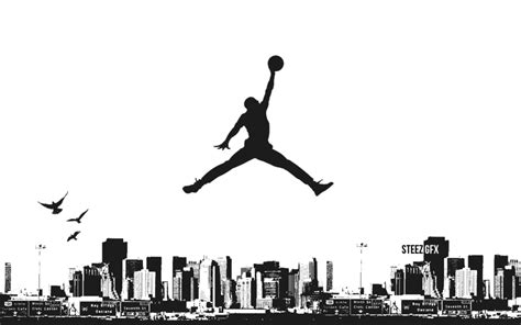 Black and White Jordan Logo - LogoDix