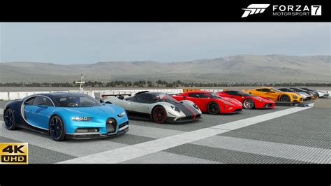 Fm Ultimate Drag Race Veyron Agera Venom St Regera Chiron