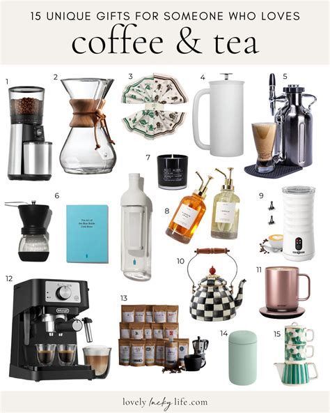 15 Unique Gifts For The Coffee Lover In Your Life Lovely Lucky Life