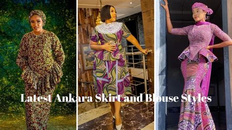 Best And Latest Ankara Skirt And Blouse Styles Ladeey