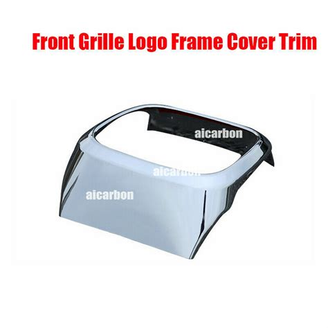 For Honda Cr V Crv Chrome Front Grille Logo Decor Frame Cover