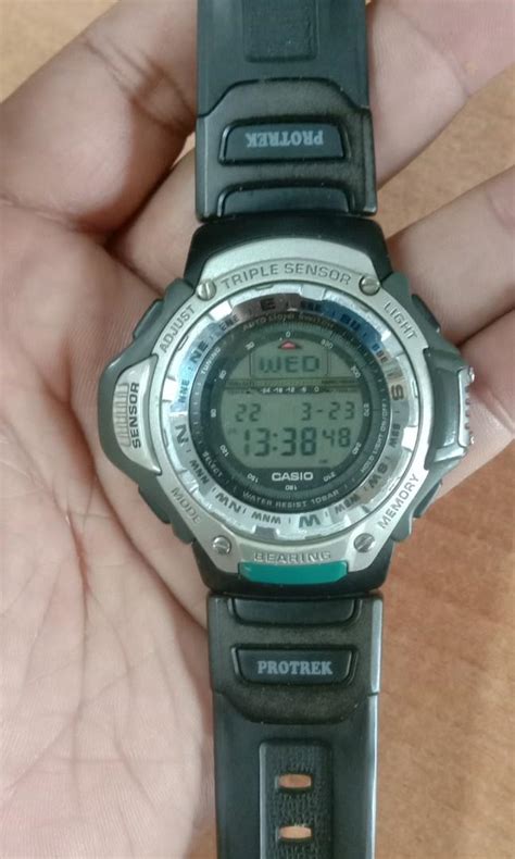 Jam Casio Protrek Prt Fesyen Pria Jam Tangan Di Carousell