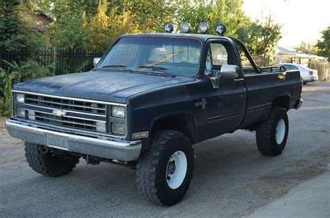 1986 Chevrolet K20 Silverado Scottsdale 350 V 8 Auto Lifted 4x4