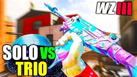 SOLO Vs TRIO Em VONDEL WARZONE YouTube