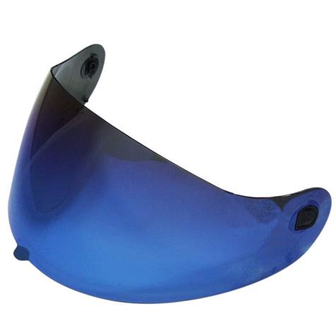 Viseira Espelhada Azul Antirisco Capacete Peels Spike