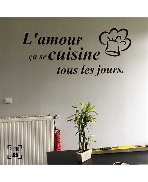 L Amour A Se Cuisine Tous Les Jours Sticker