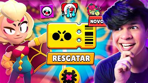 Nova Temporada 🔥 Comprei O Novo Brawl Pass Da Charlie Youtube