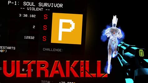 Ultrakill Act 1 Minos Prime Perfect Rank Violence Youtube