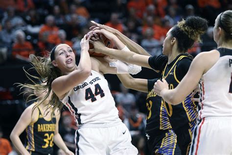 No. 14 Oregon State Beavers women’s basketball vs. Washington State ...