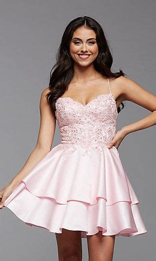 Pin By Arian Singh On Makeup Beauty Tiered Prom Dress Pretty Dresses