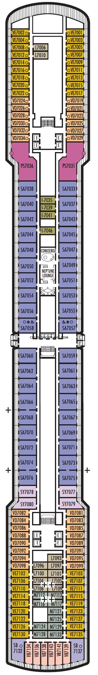 Eurodam Deck Plans, Layouts, Pictures, Videos