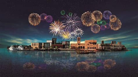 Al Seef Is Hosting A Spectacular Christmas Fireworks Display