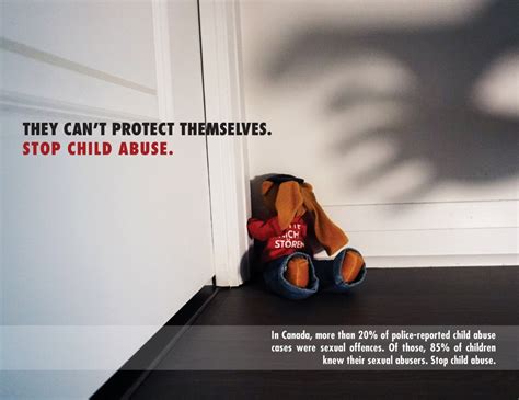 Stop Child Abuse Campaign — Anastasia Markevich