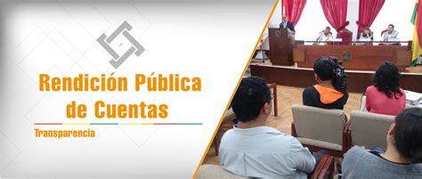 Rendición Pública De Cuentas Tribunal Electoral Departamental