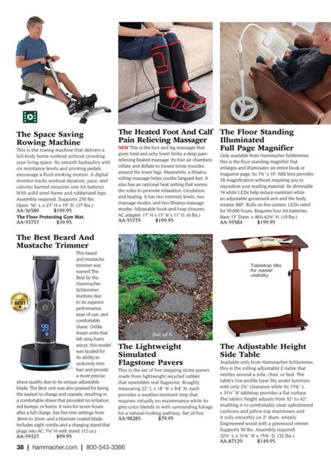 Hammacher Schlemmer Winter Preview Page