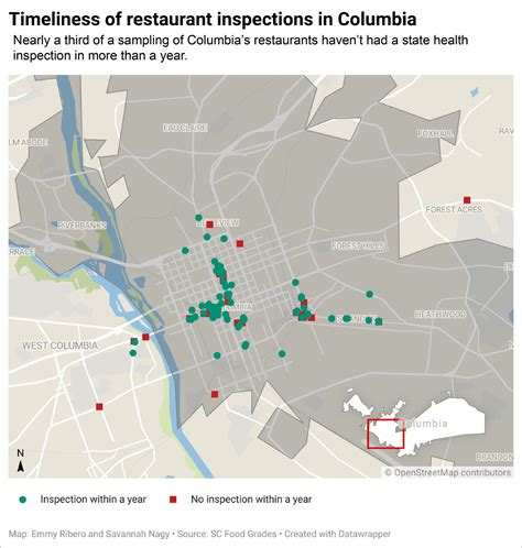 SC health department behind on many Columbia restaurant inspections