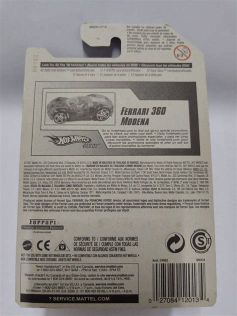 Hot Wheels Ferrari 360 Modena Hobbies Toys Toys Games On Carousell