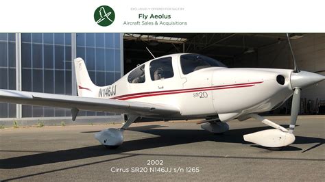 Cirrus Sr20 For Sale