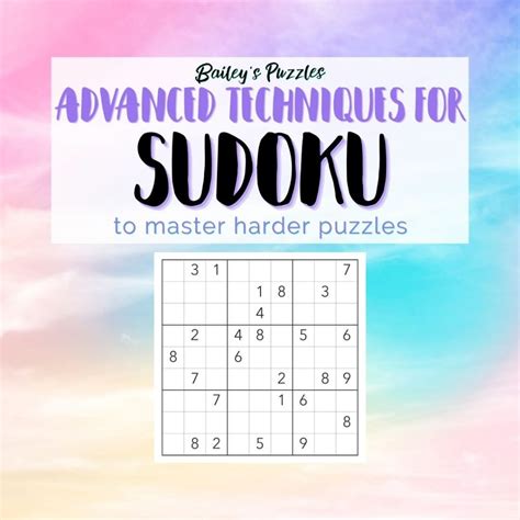 How To Play Sudoku Rules Guide To Solving A Puzzle Bailey S Puzzles