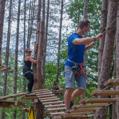 Accrobranche Des Ozi Res Auvergne Rh Ne Alpes Tourisme