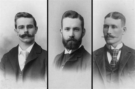 Vintage Portraits Depict Mustache Styles and Haircuts of the Late 19th ...