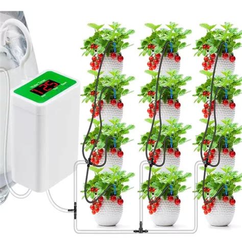 Sistema De Riego Automático Para 12 Plantas En Maceta Meses sin interés