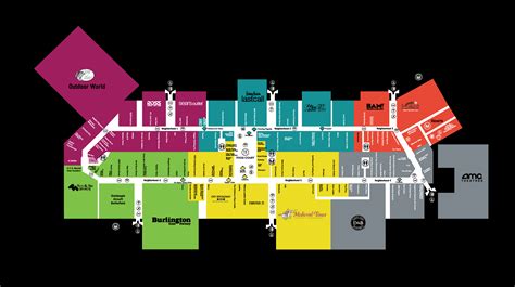 Map Of Sugarloaf Mills Mall - Nelly Yevette