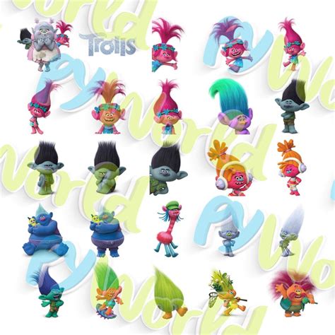 Trolls World Tour Food Labels - Pimpyworld.com