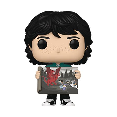 Sep Pop Tv Stranger Things S Mike W Will Painting Vin Fig