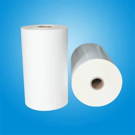 SRE 8 Micron Pearl White BOPP Film Packaging Type Roll Packaging