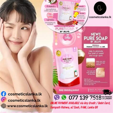 Pure Soap By Jellys Cosmetics Lanka Prproducts Colombo