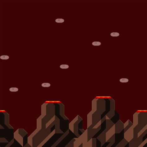 Super Mario Maker 2 Smw Volcano Background By Pixelmarioxp On Deviantart