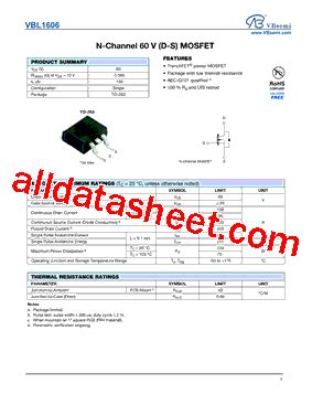 Vbl Pdf Vbsemi Electronics Co Ltd