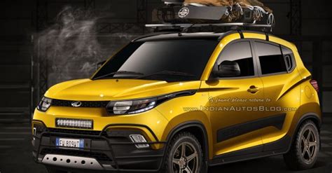 Customized Mahindra KUV100 IAB Rendering