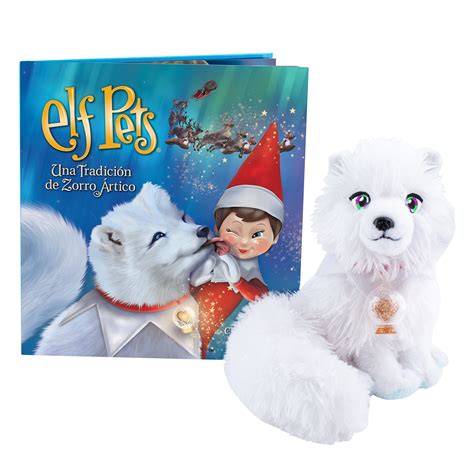 Cuento y peluche Zorro Ártico Elf Pets The Elf on The Shelf Cefa Toys