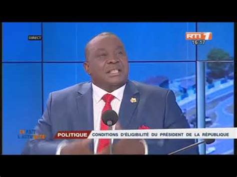 Ça fait lactualité RTI Côte dIvoire Débat sur la constitution