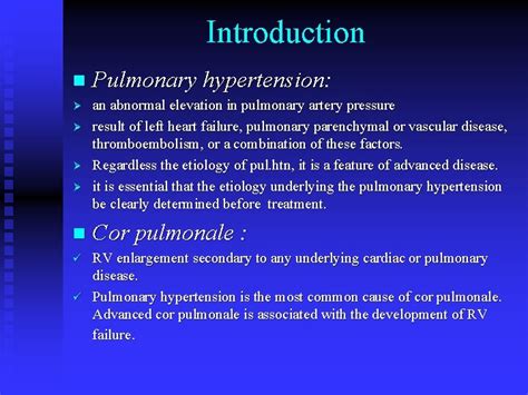 Pulmonary Hypertension Kazemi Toba M D Birjand University